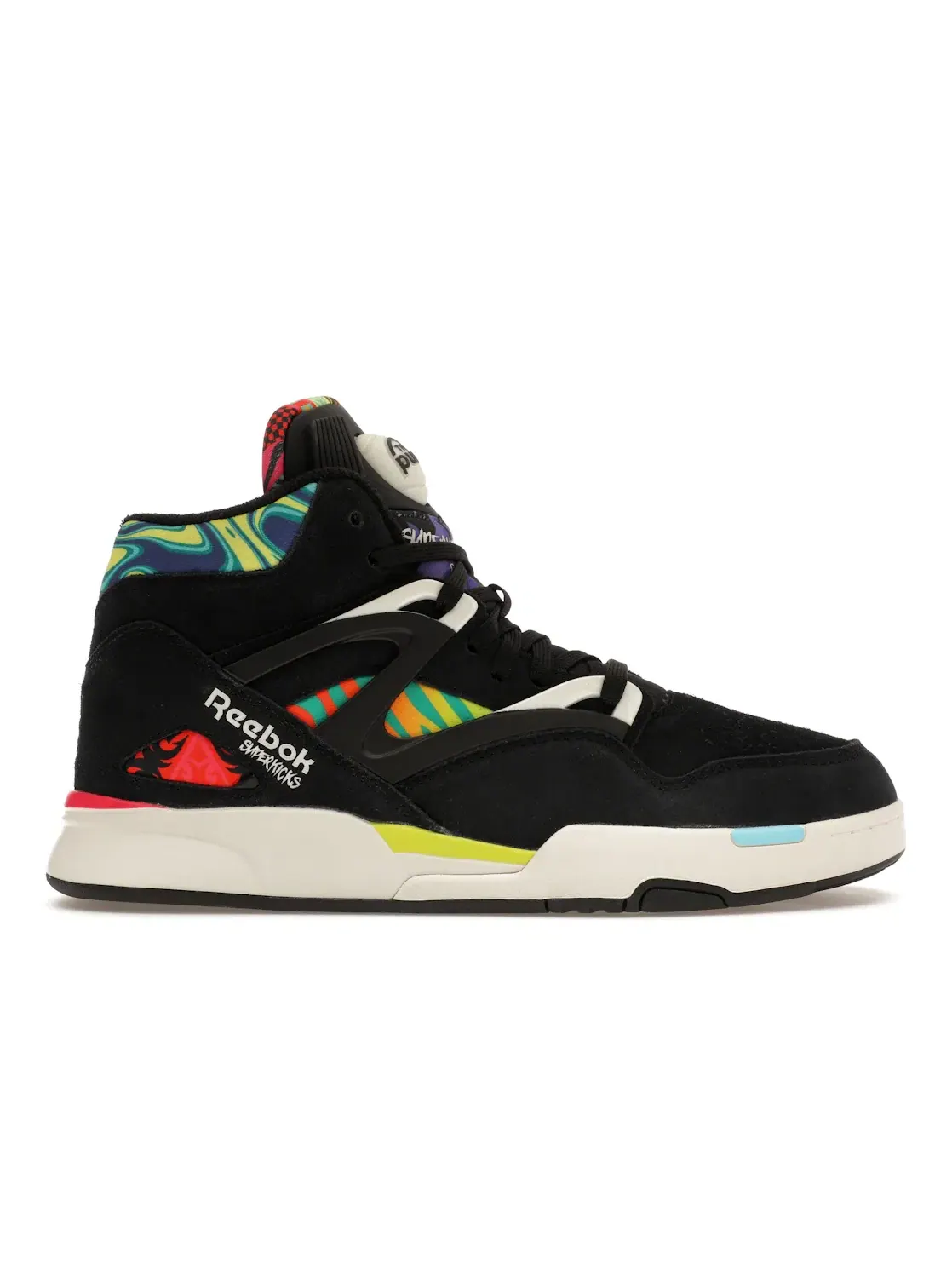 Кроссовки мужские Reebok Pump Omni Zone 2, Lifestyle — изображение 1 из 4, черный/фиолетовый