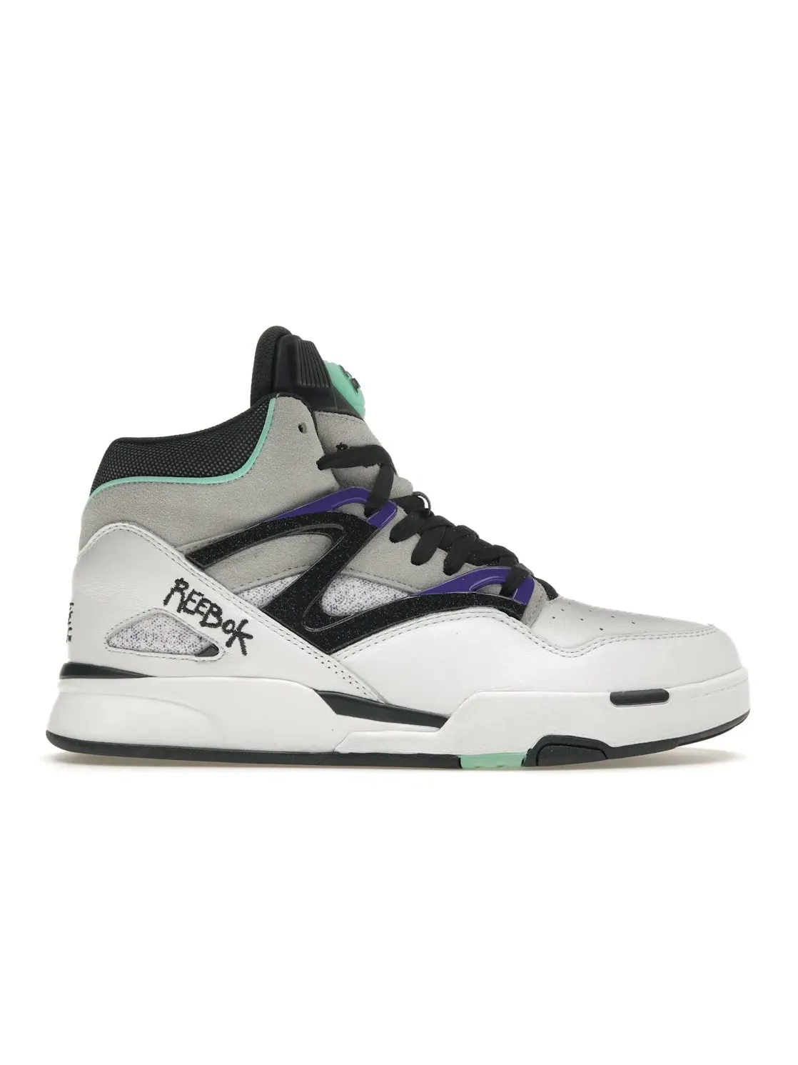Кроссовки мужские Reebok Pump Omni Zone II, Lifestyle — изображение 1 из 4, белый/серый/мятный