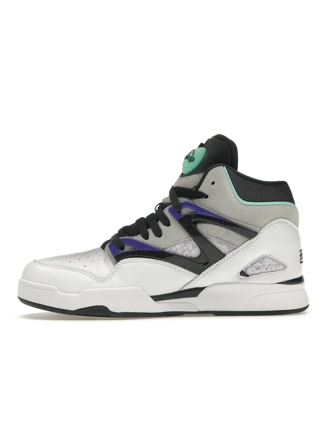 Кроссовки мужские Reebok Pump Omni Zone II, Lifestyle — изображение 3 из 4, белый/серый/мятный
