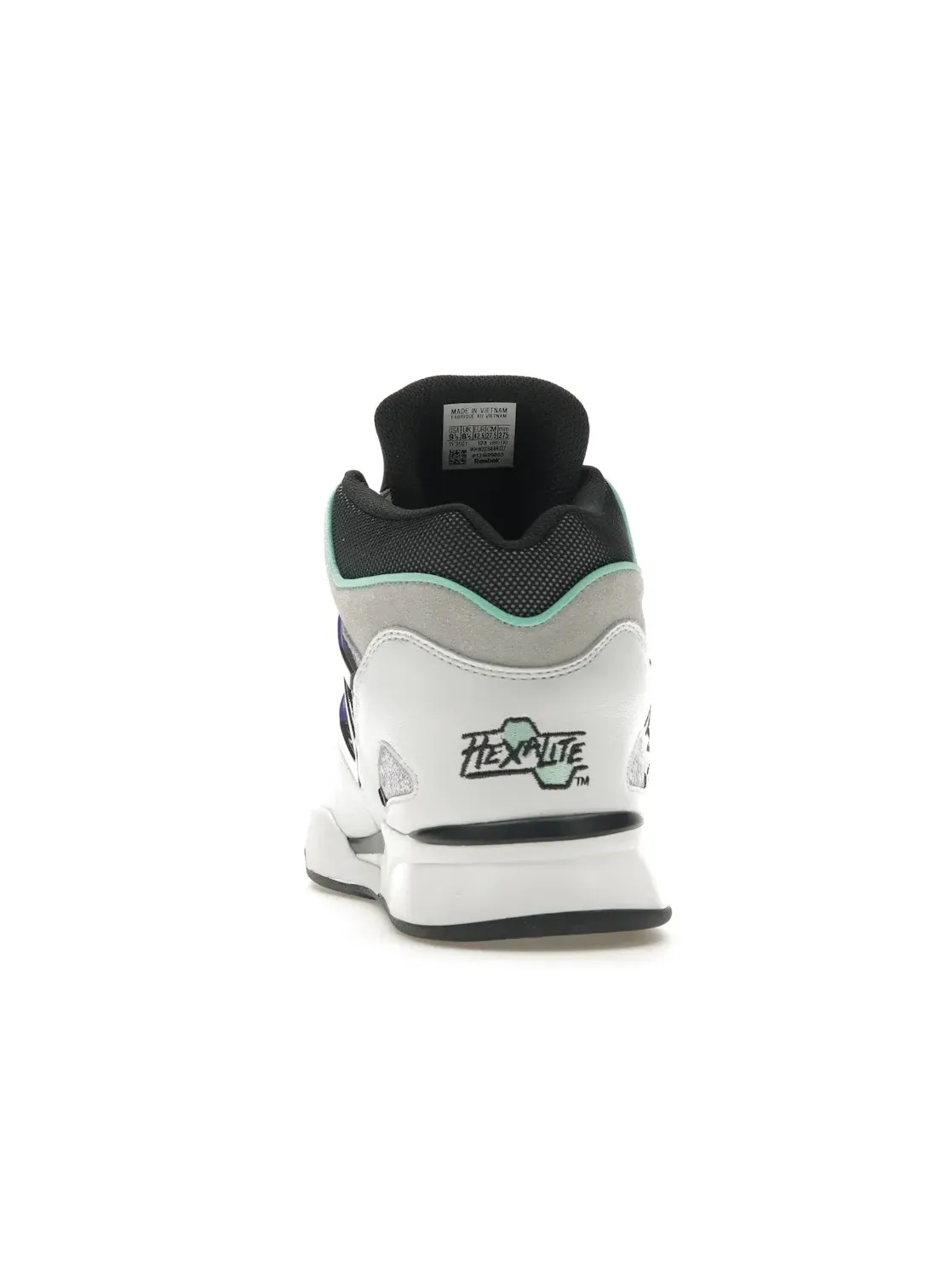 Кроссовки мужские Reebok Pump Omni Zone II, Lifestyle — изображение 4 из 4, белый/серый/мятный