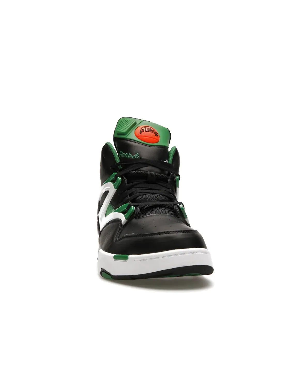 Кроссовки мужские Reebok Pump Omni Zone II, Lifestyle — изображение 2 из 4, черный/зеленый/белый