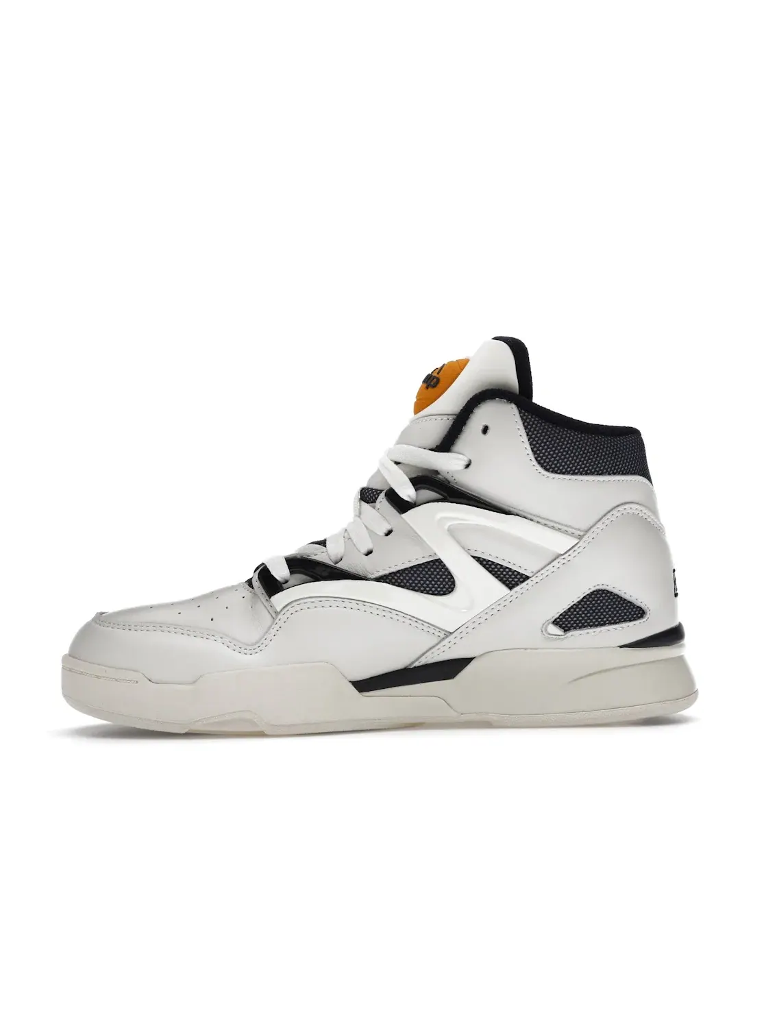 Кроссовки мужские Reebok Pump Omni Zone II Lifestyle, с технологией Pump — изображение 3 из 4, темно-синий-золотистый