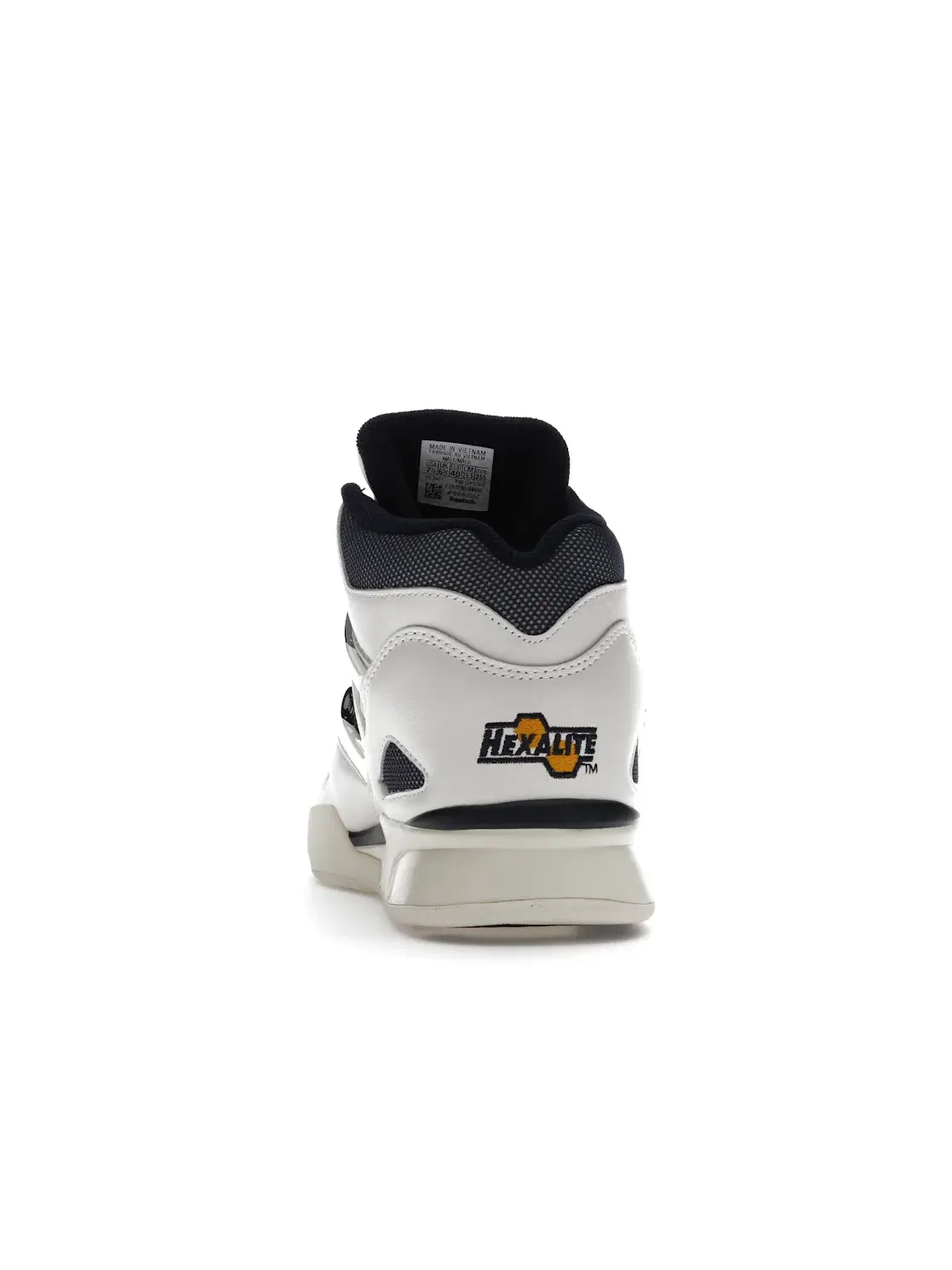 Кроссовки мужские Reebok Pump Omni Zone II Lifestyle, с технологией Pump — изображение 4 из 4, темно-синий-золотистый
