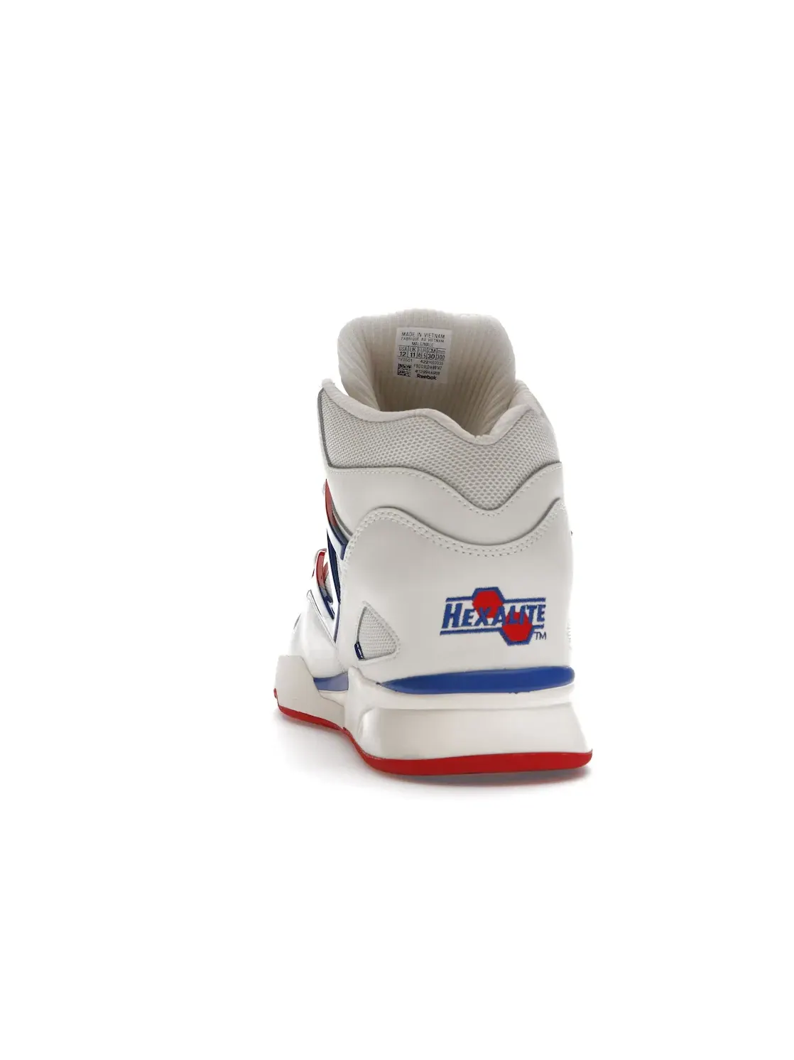 Кроссовки мужские Reebok Pump Omni Zone II, Lifestyle, с технологией Pump — изображение 4 из 4, синий красный