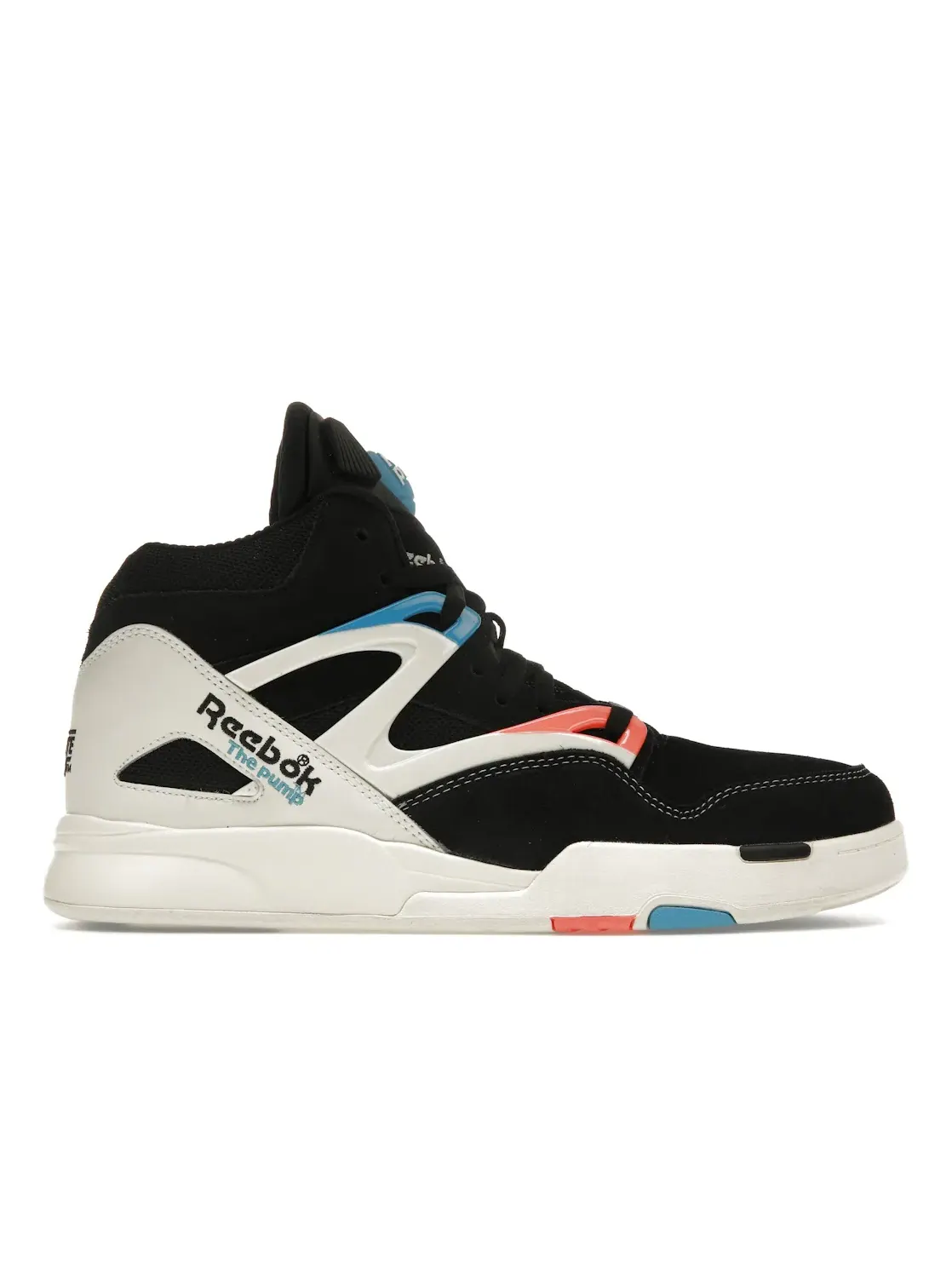 Кроссовки мужские Reebok Pump Omni Zone II Lifestyle — изображение 1 из 4, черный//оранжевый
