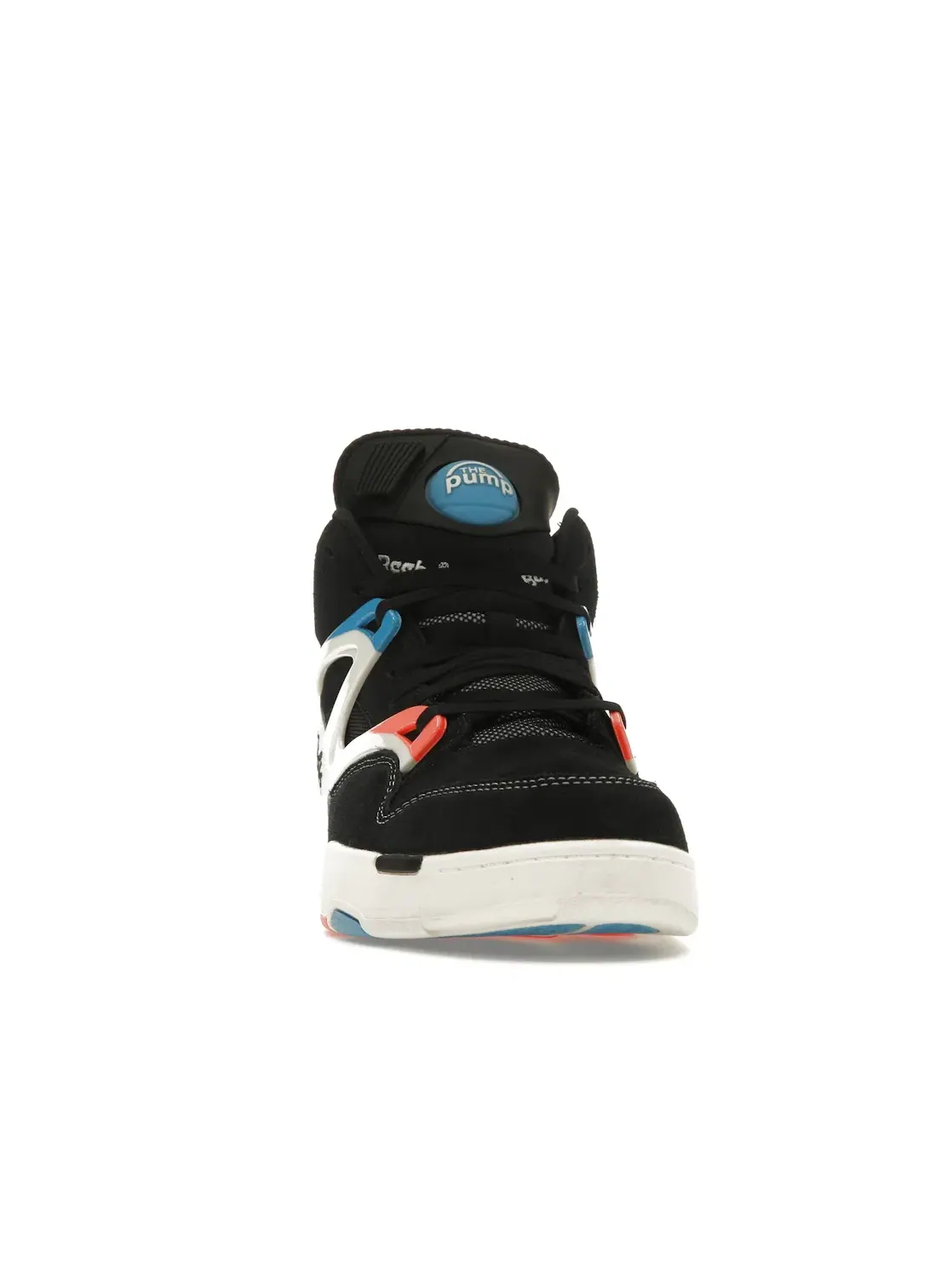 Кроссовки мужские Reebok Pump Omni Zone II Lifestyle — изображение 2 из 4, черный//оранжевый
