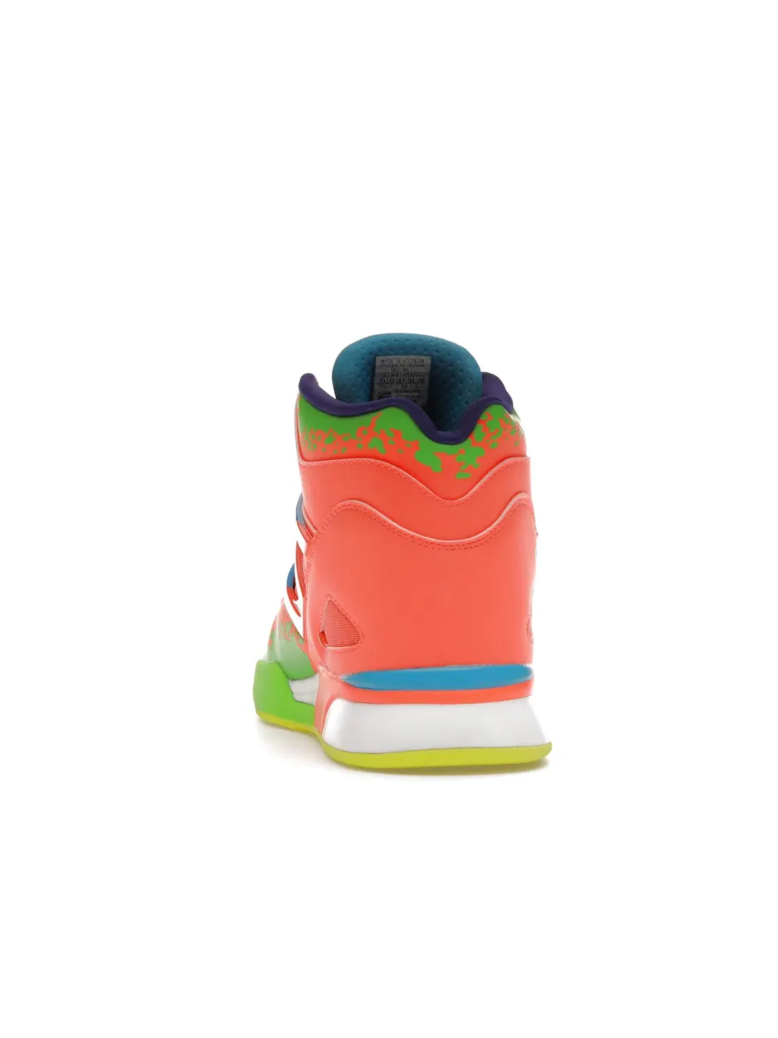 Кроссовки мужские Reebok Pump Omni Zone II, с технологией Pump — изображение 4 из 4, оранжевый//желтый