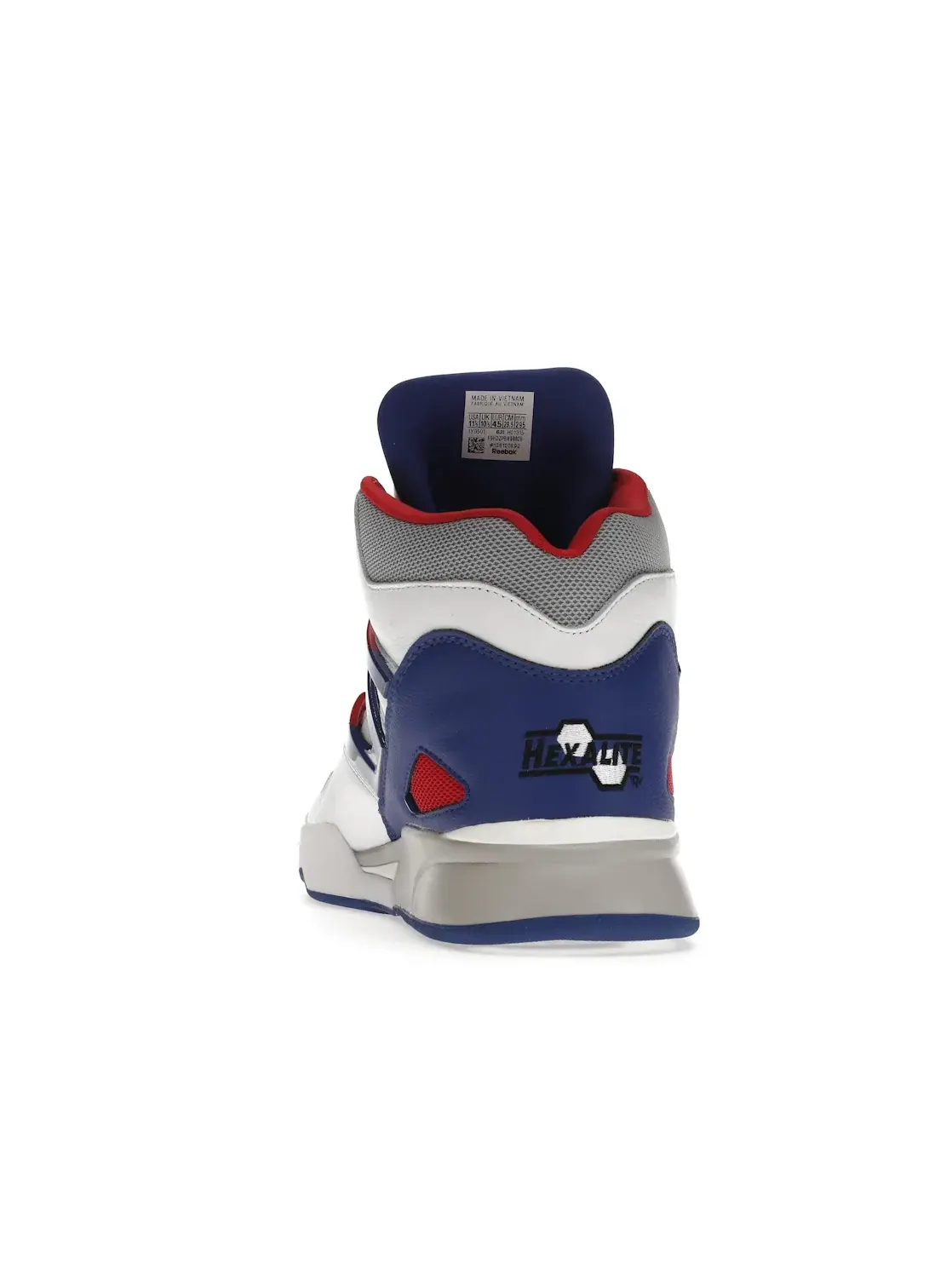 Кроссовки мужские Reebok Pump Omni Zone II, с технологией Pump — изображение 4 из 4, белый/яркий/красный