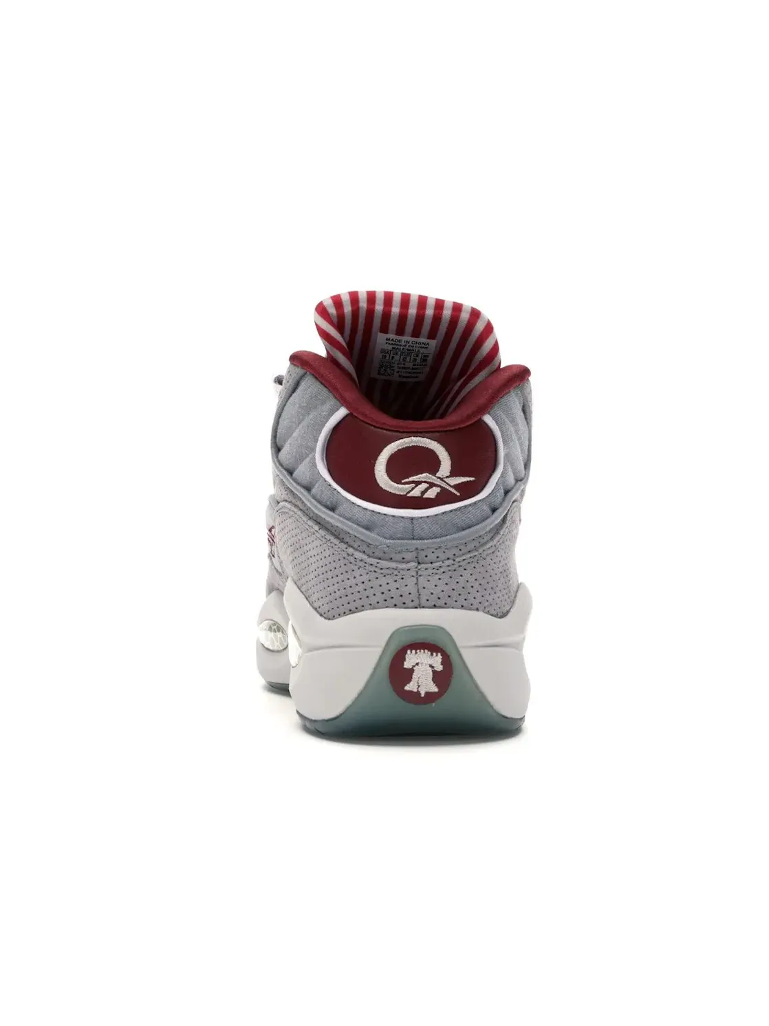 Кроссовки мужские Reebok Pump Question Lifestyle, Lifestyle — изображение 4 из 4, серый/красный-белый