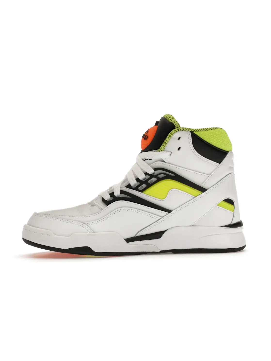 Кроссовки мужские Reebok Pump TZ Lifestyle, с технологией Pump — изображение 3 из 4, белый/черный/желтый