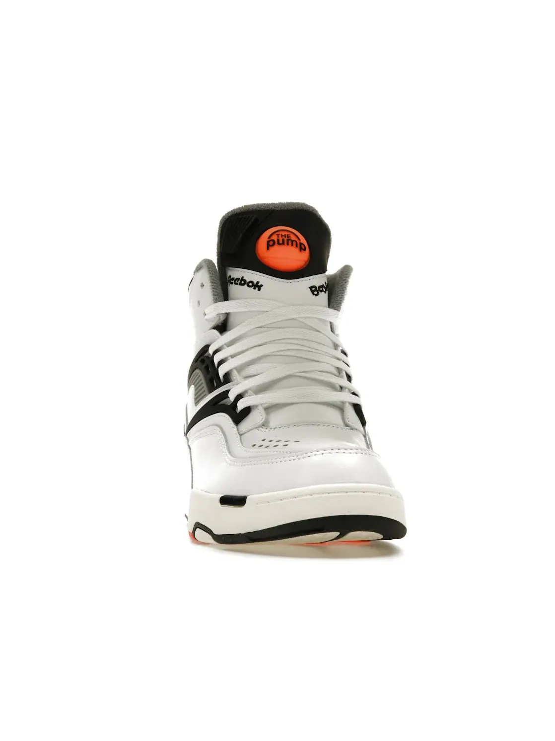 Кроссовки мужские Reebok Pump TZ, с насосом — изображение 2 из 4, черный/белый/оранжевый
