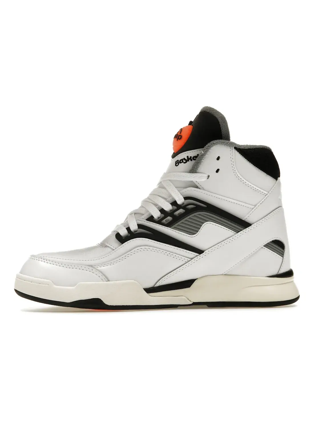 Кроссовки мужские Reebok Pump TZ, с насосом — изображение 3 из 4, черный/белый/оранжевый