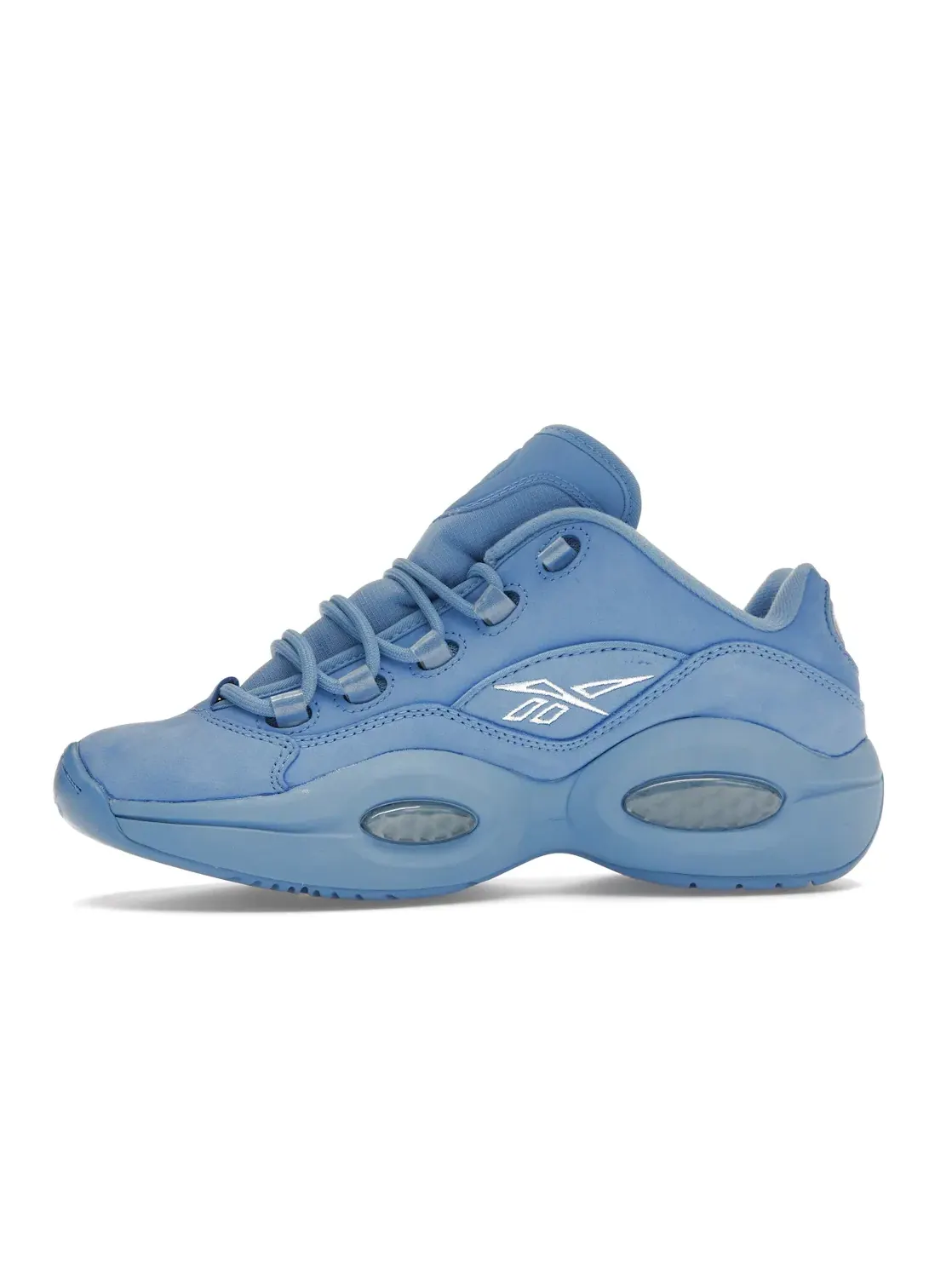 Кроссовки Reebok Question Low Essential Blue с замшевой отделкой — изображение 3 из 4, синий