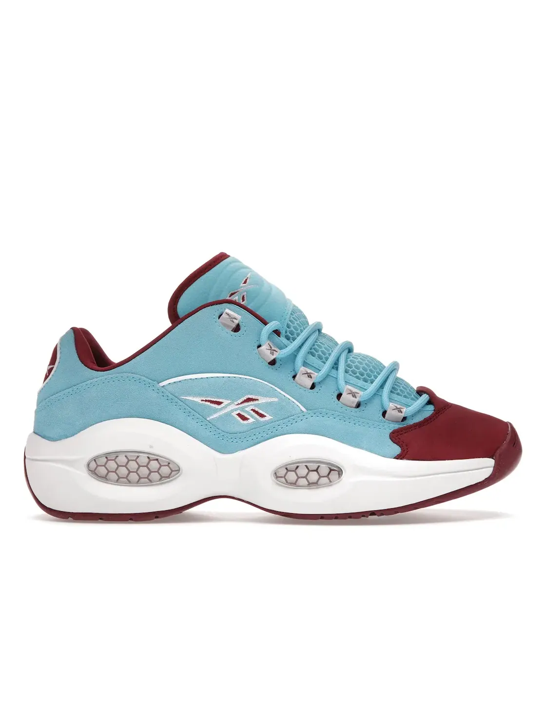 Кроссовки мужские Reebok Question Low lifestyle, замшевый верх — изображение 1 из 4