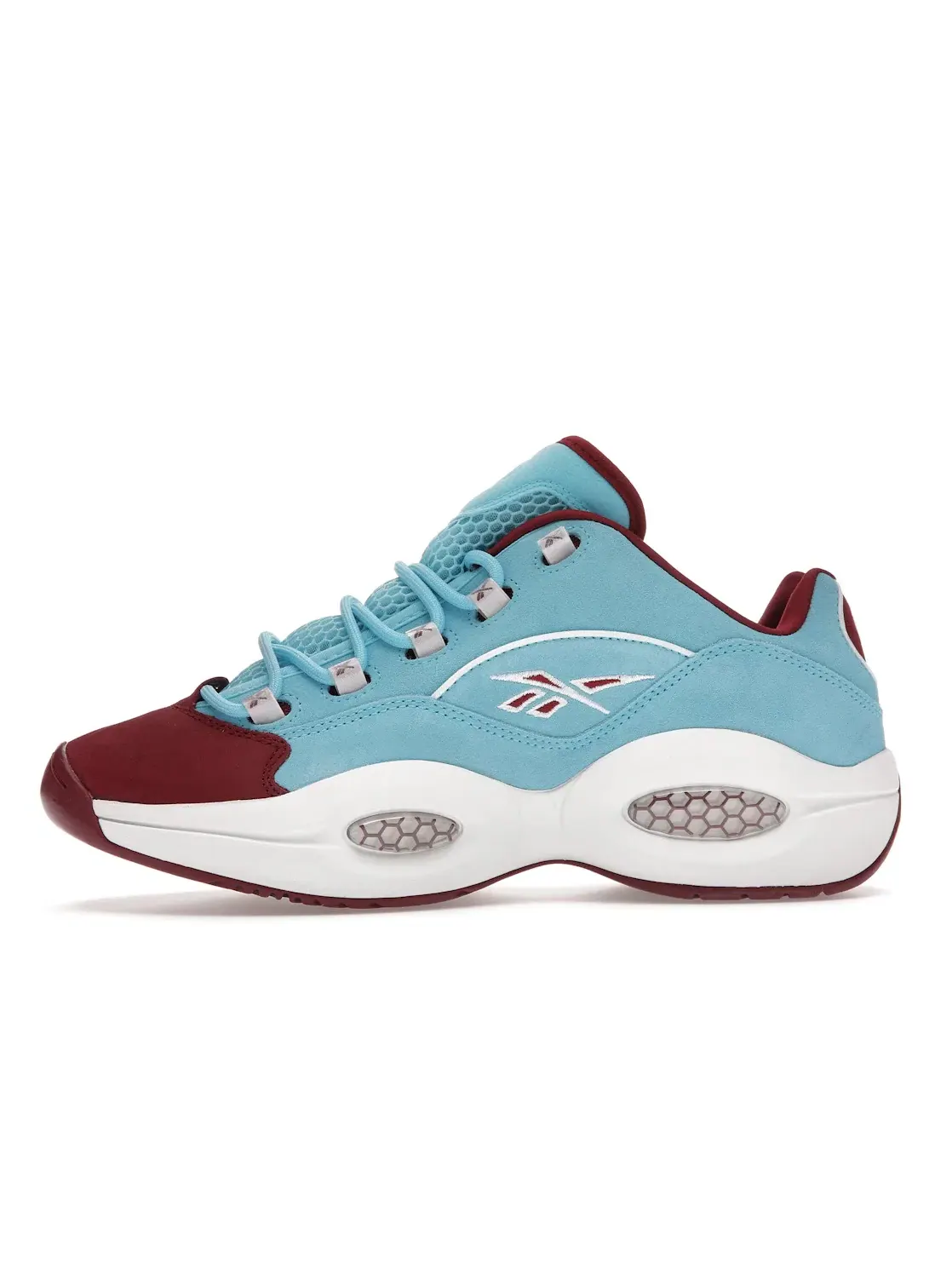 Кроссовки мужские Reebok Question Low lifestyle, замшевый верх — изображение 3 из 4