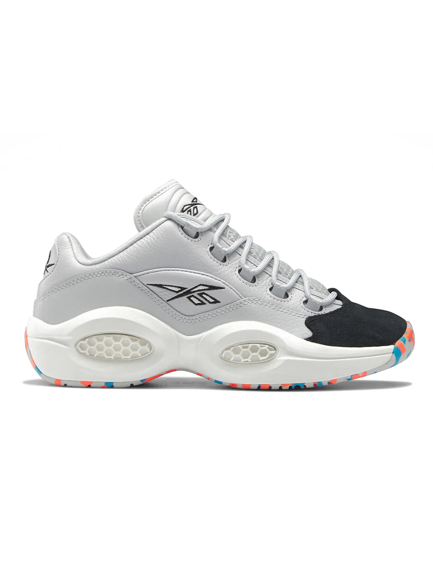 Кроссовки мужские Reebok Question Low, Lifestyle — изображение 1 из 1, серый//черный