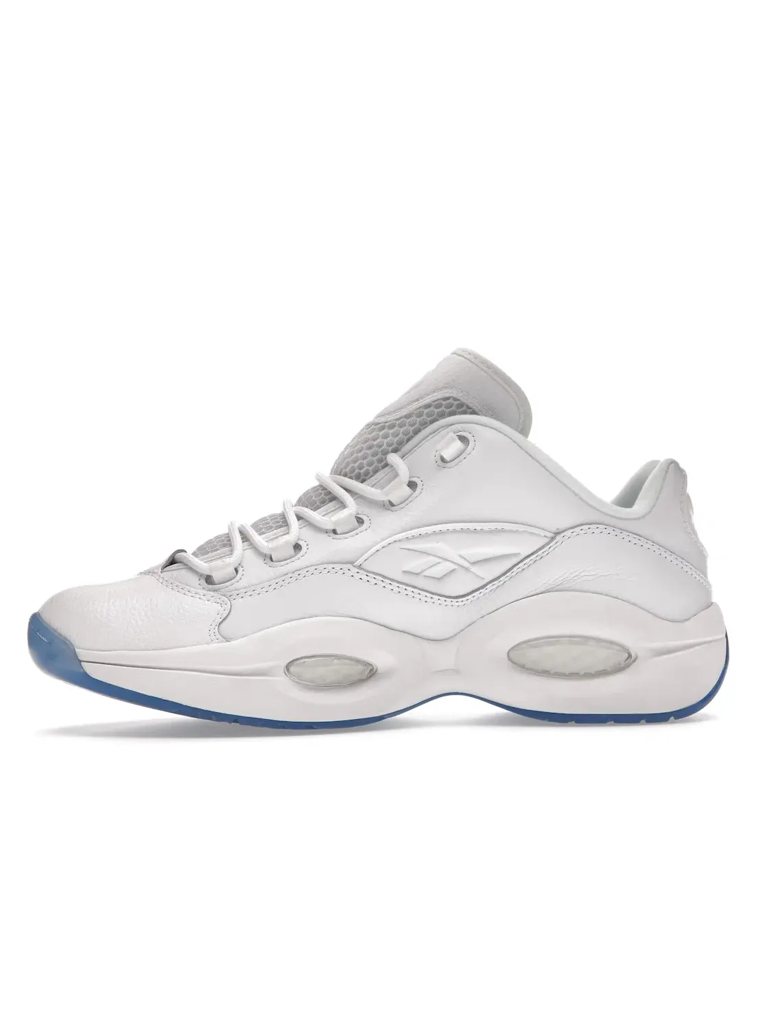 Кроссовки Reebok Question Low Lifestyle, кожаные — изображение 3 из 4, прозрачный