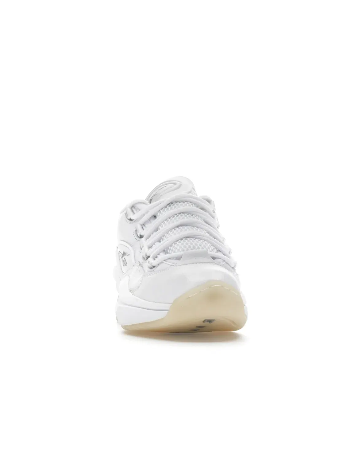 Кроссовки Reebok Question Low Lifestyle, кожаные — изображение 2 из 4, белый серебристый