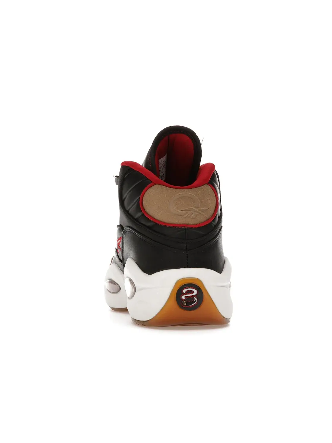 Кроссовки мужские Reebok Question Mid, Lifestyle — изображение 4 из 4, черный/красный/серый