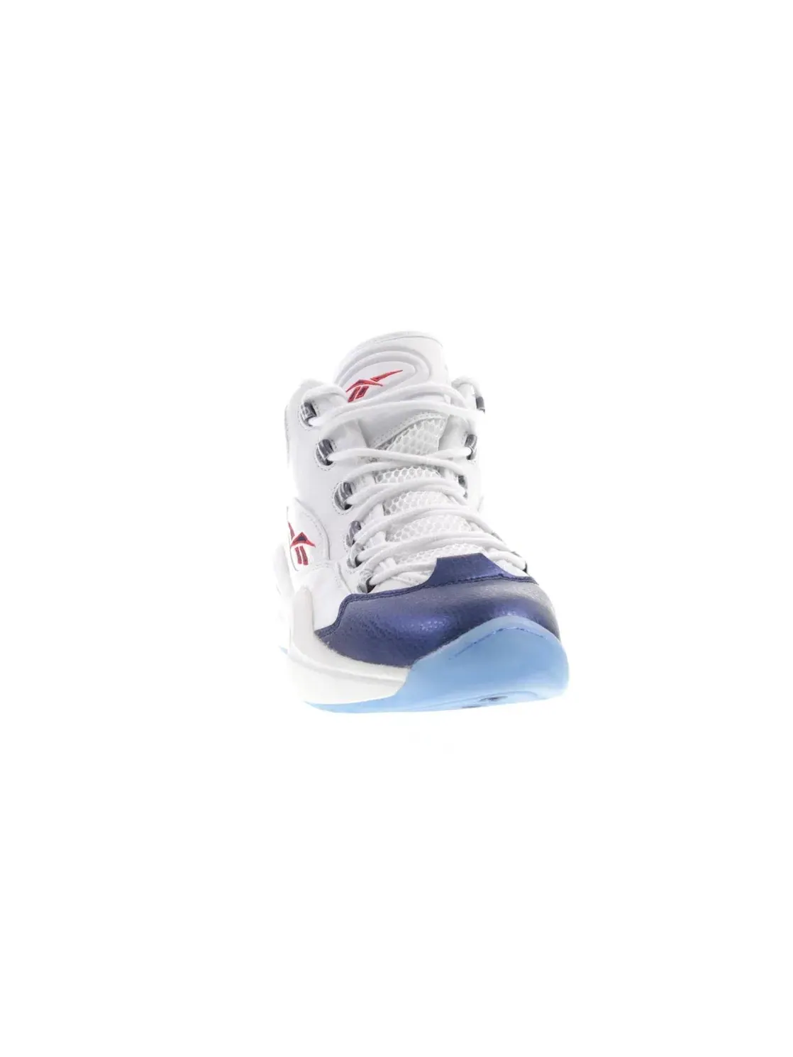 Кроссовки мужские Reebok Question Mid White/Pearlized Navy/Red — изображение 2 из 4