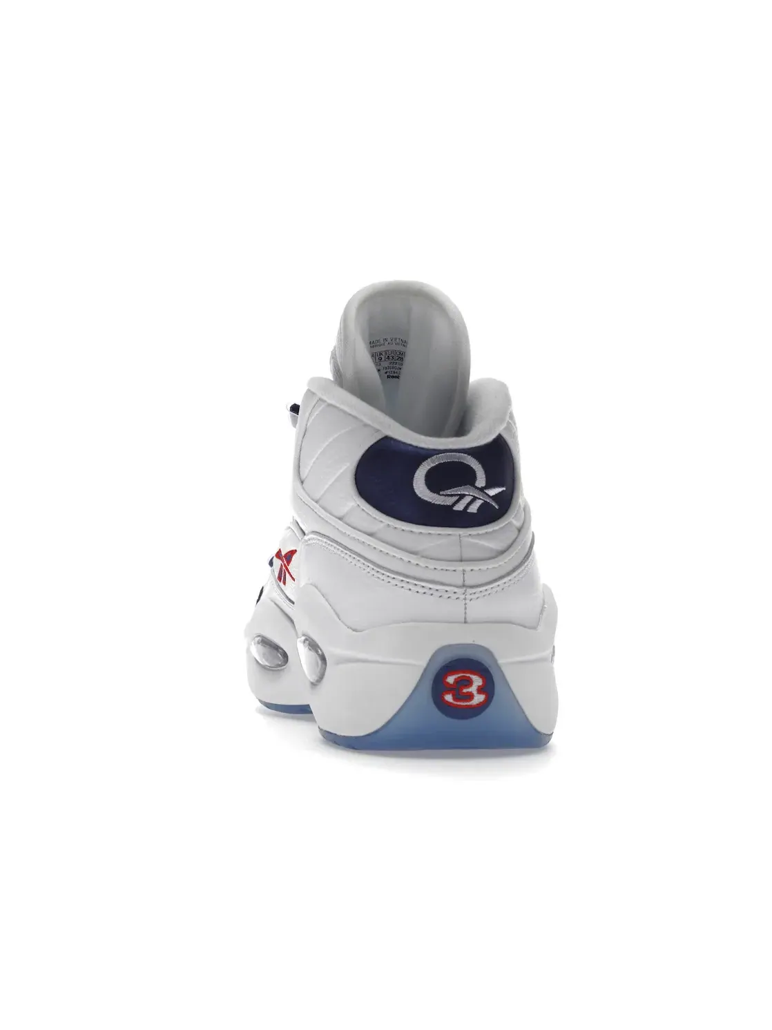 Кроссовки мужские Reebok Question Mid, замшевый верх — изображение 4 из 4