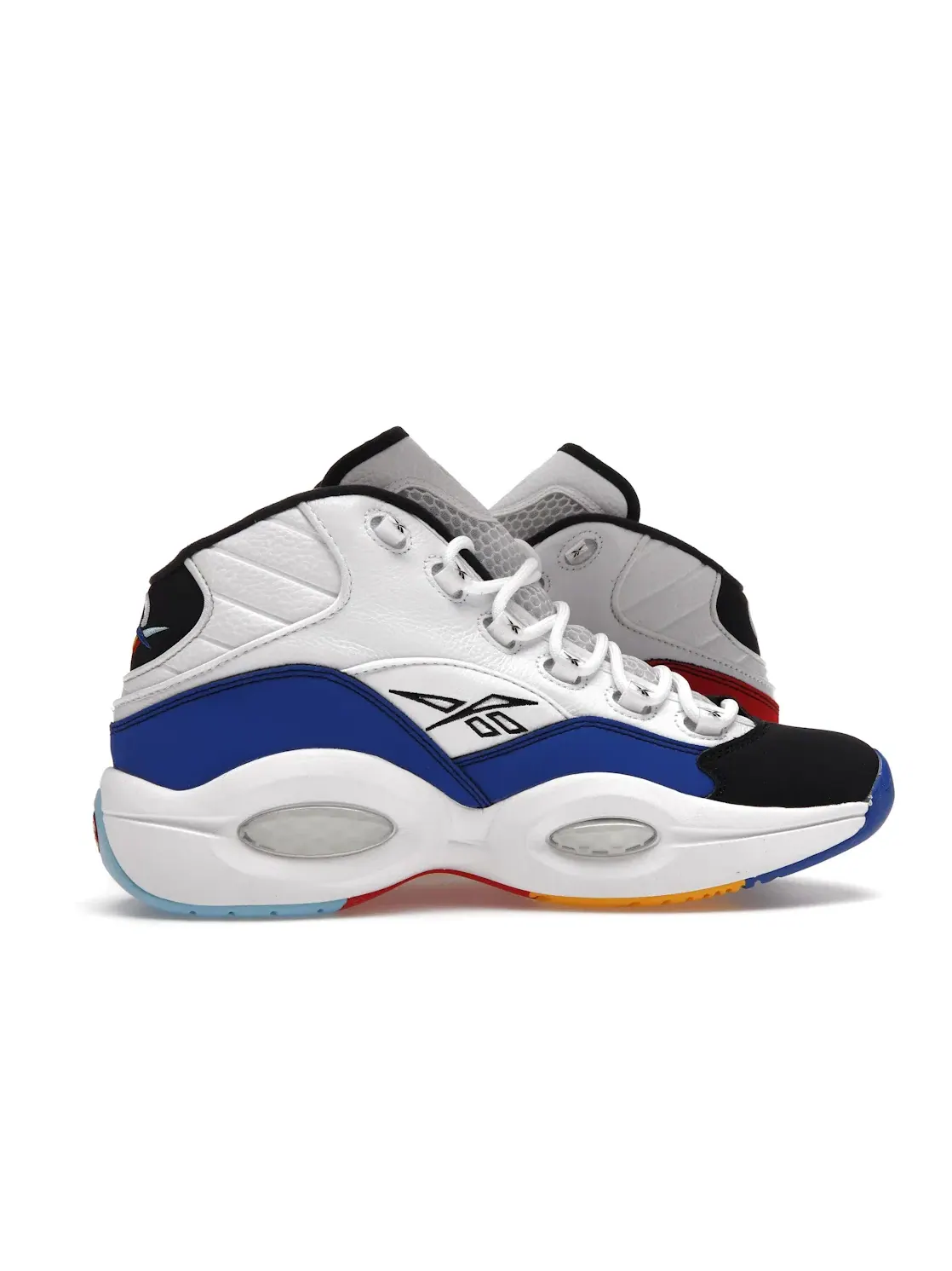 Кроссовки Reebok Question Mid, Lifestyle — изображение 3 из 4, белый/черный/красный