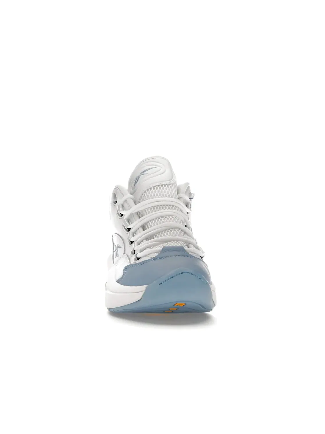 Баскетбольные кроссовки Reebok Question Mid Denver Nuggets — изображение 2 из 4, белый/синий/желтый