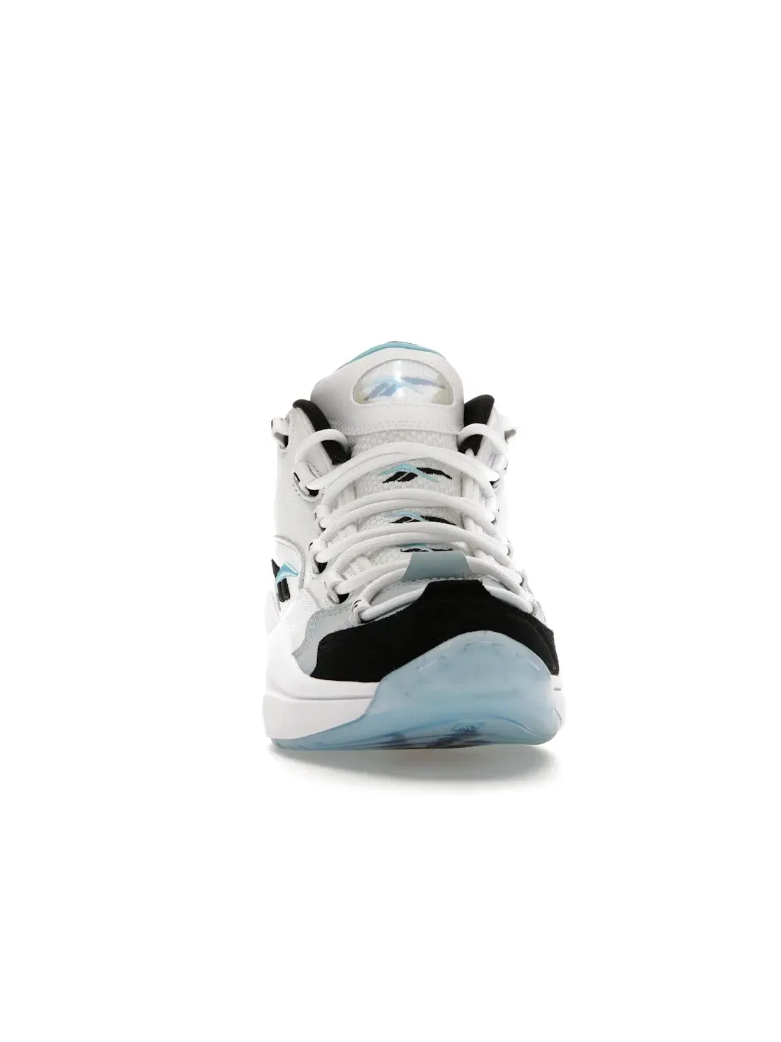 Кроссовки Reebok Question Mid Double Toe Anuel AA, lifestyle — изображение 2 из 4, белый/черный/синий