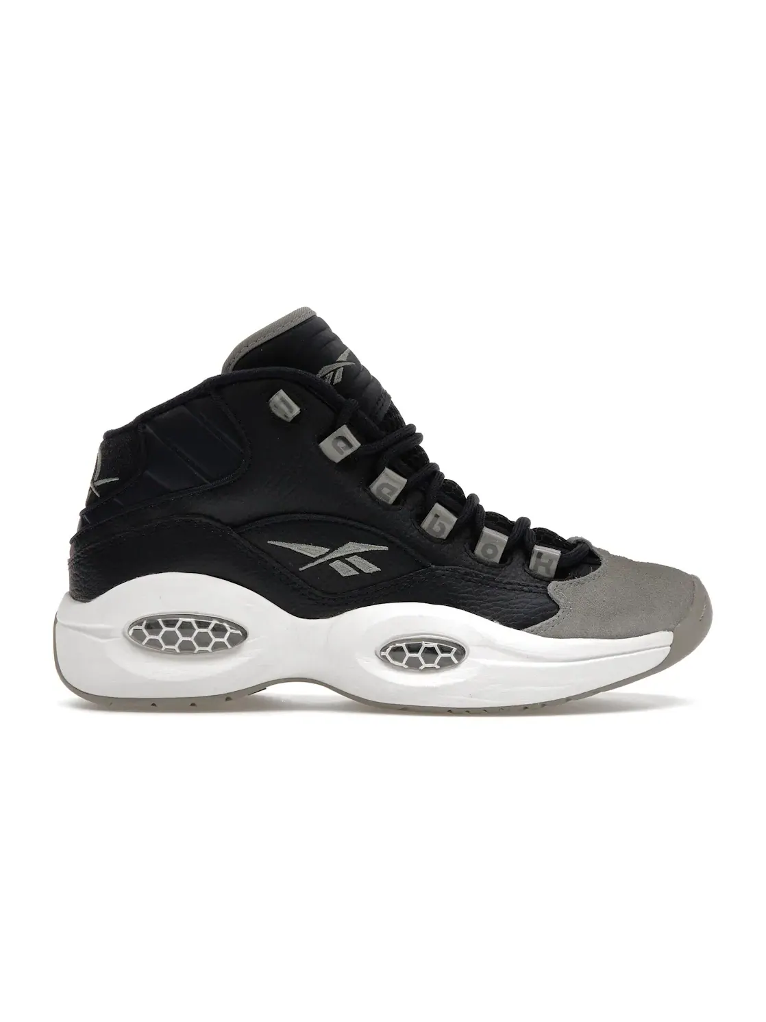 Кроссовки детские Reebok Question Mid Georgetown (2020) (GS), Lifestyle — изображение 1 из 4, индиго-белый