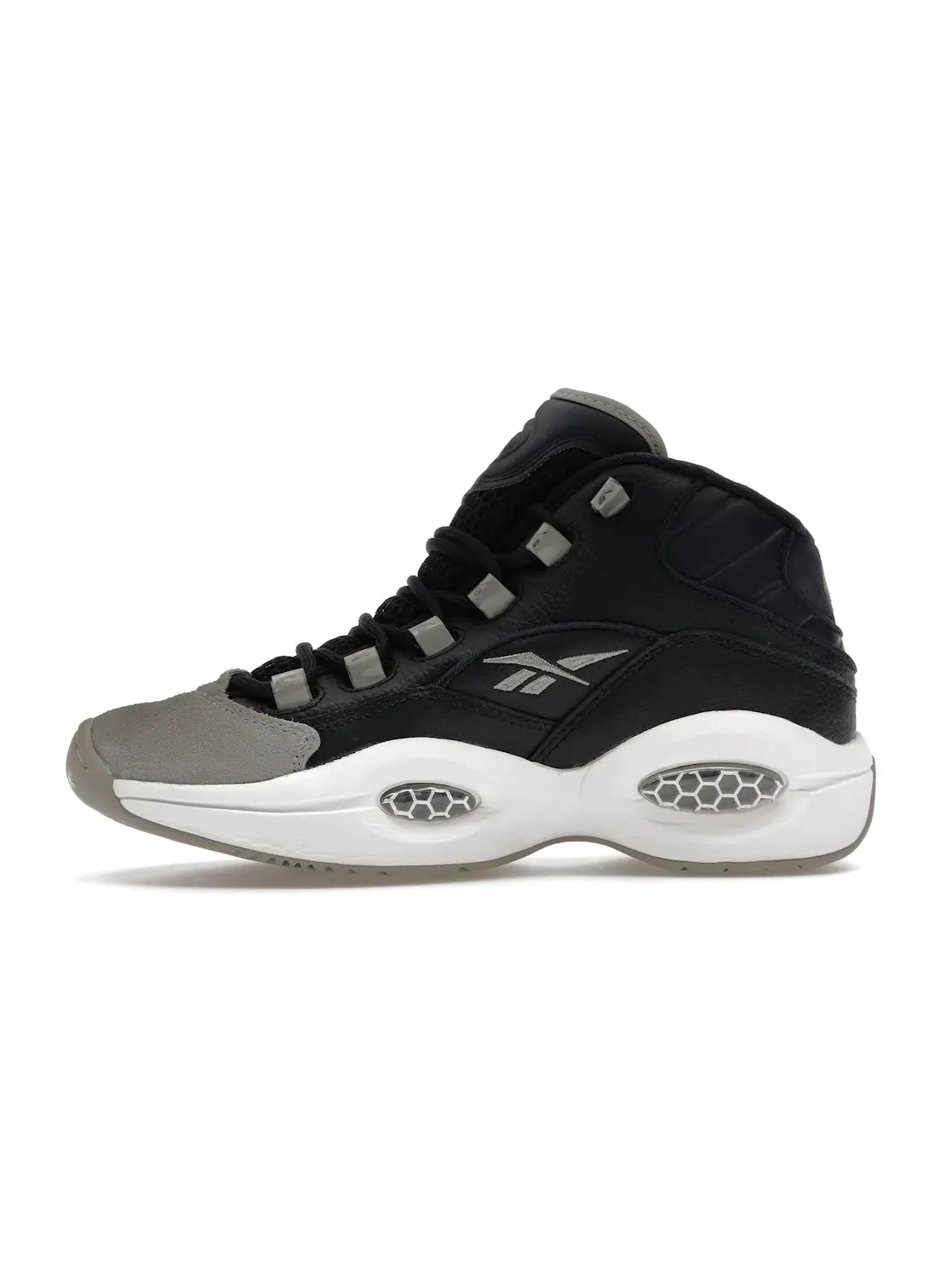 Кроссовки детские Reebok Question Mid Georgetown (2020) (GS), Lifestyle — изображение 3 из 4, индиго-белый