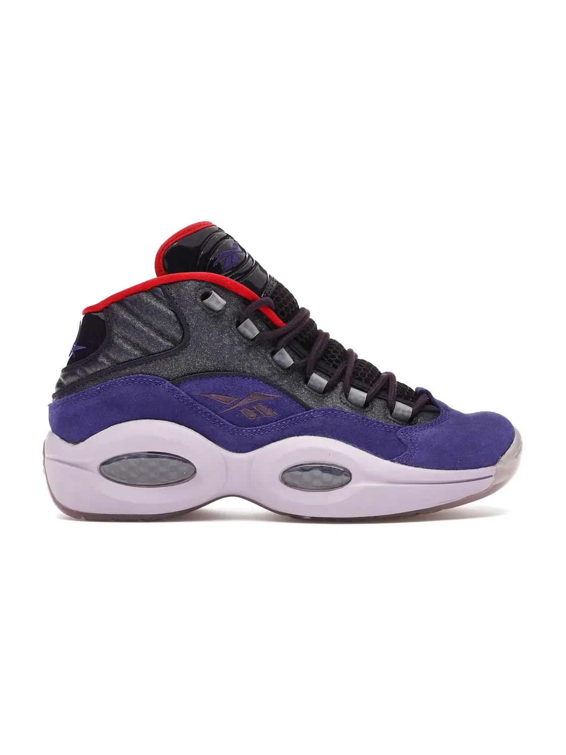 Кроссовки Reebok Question Mid Purple — изображение 1 из 4, фиолетовый