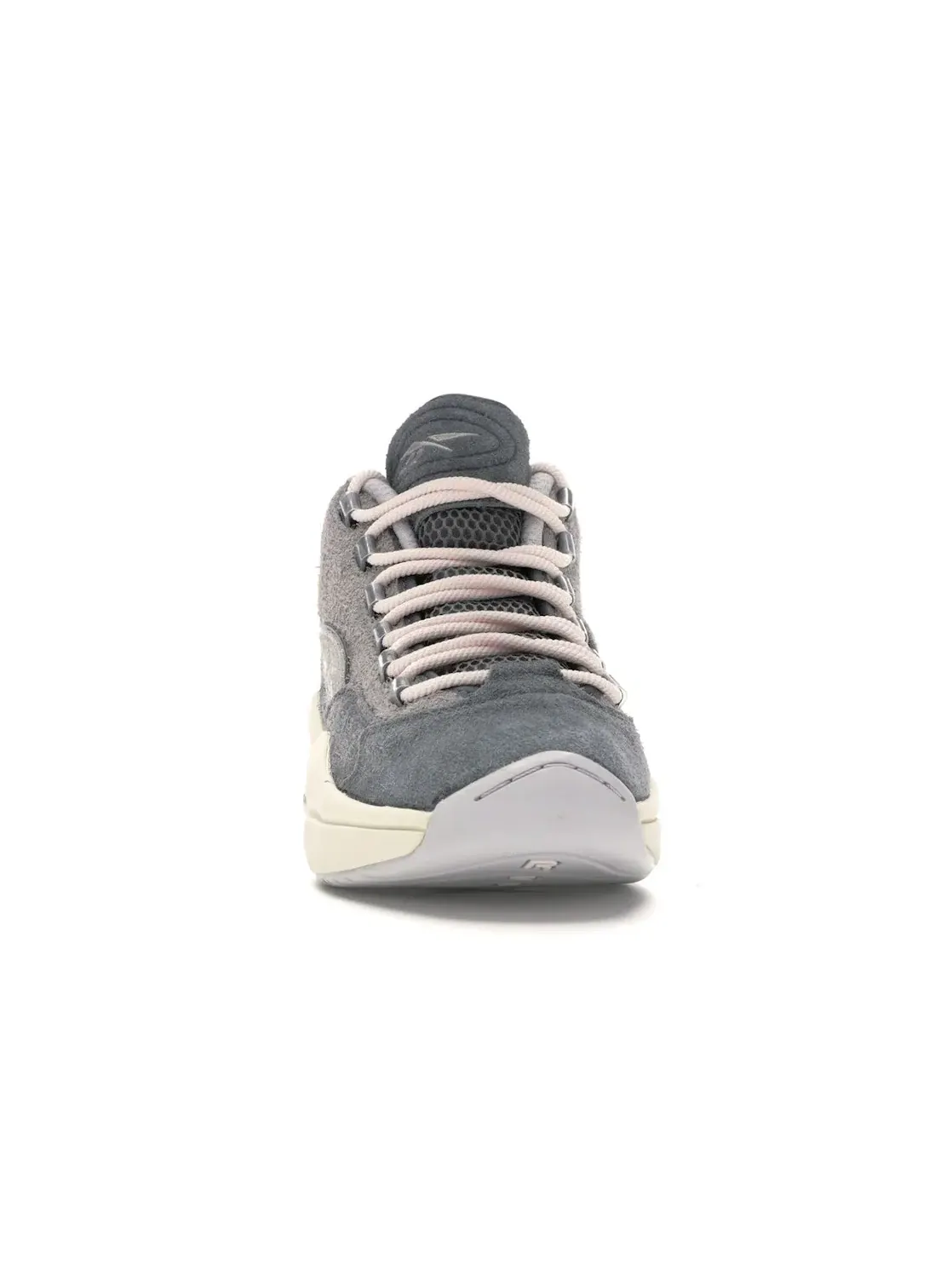 Кроссовки Reebok Question Mid Lifestyle, замша — изображение 2 из 4, серый/-белый