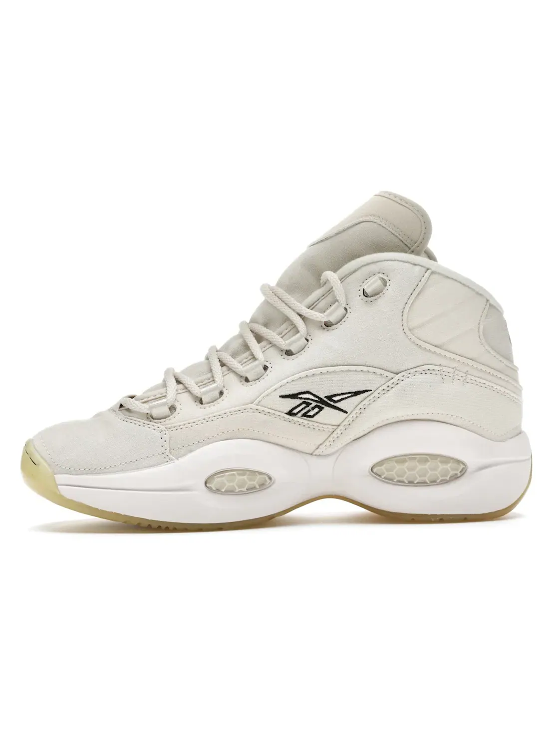 Кроссовки мужские Reebok Question Mid, с принтом — изображение 3 из 4, розовый-черный