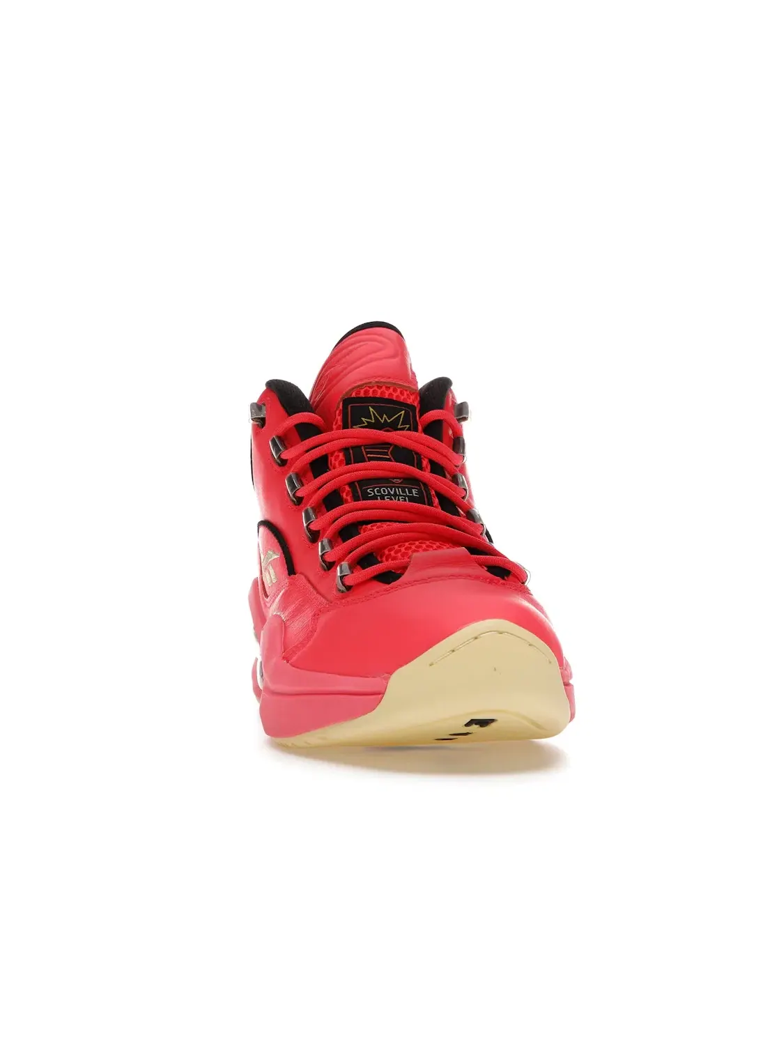 Кроссовки Reebok Question Mid Hot Ones, лимитированный выпуск — изображение 2 из 4, красный/черный