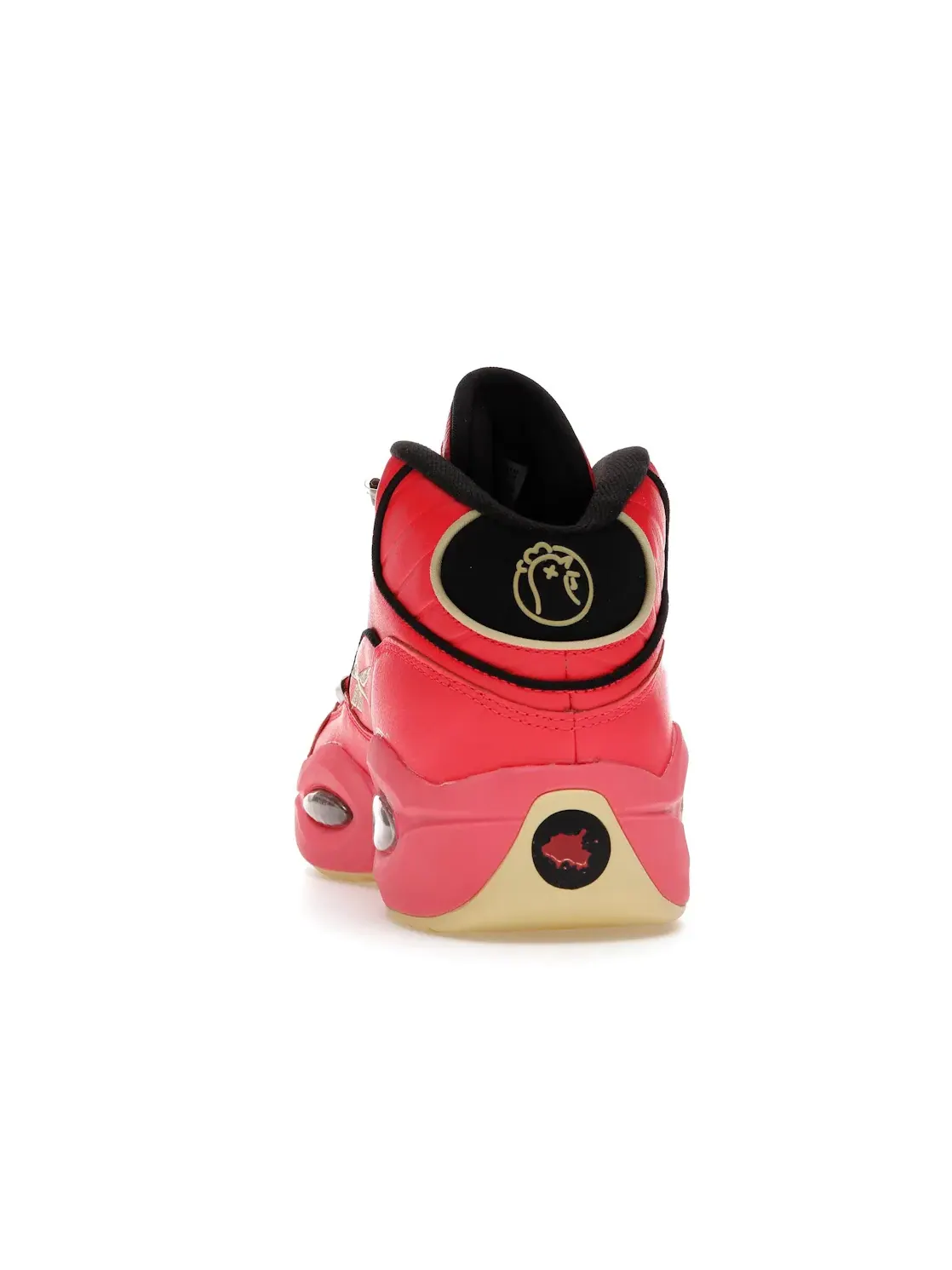 Кроссовки Reebok Question Mid Hot Ones, лимитированный выпуск — изображение 4 из 4, красный/черный