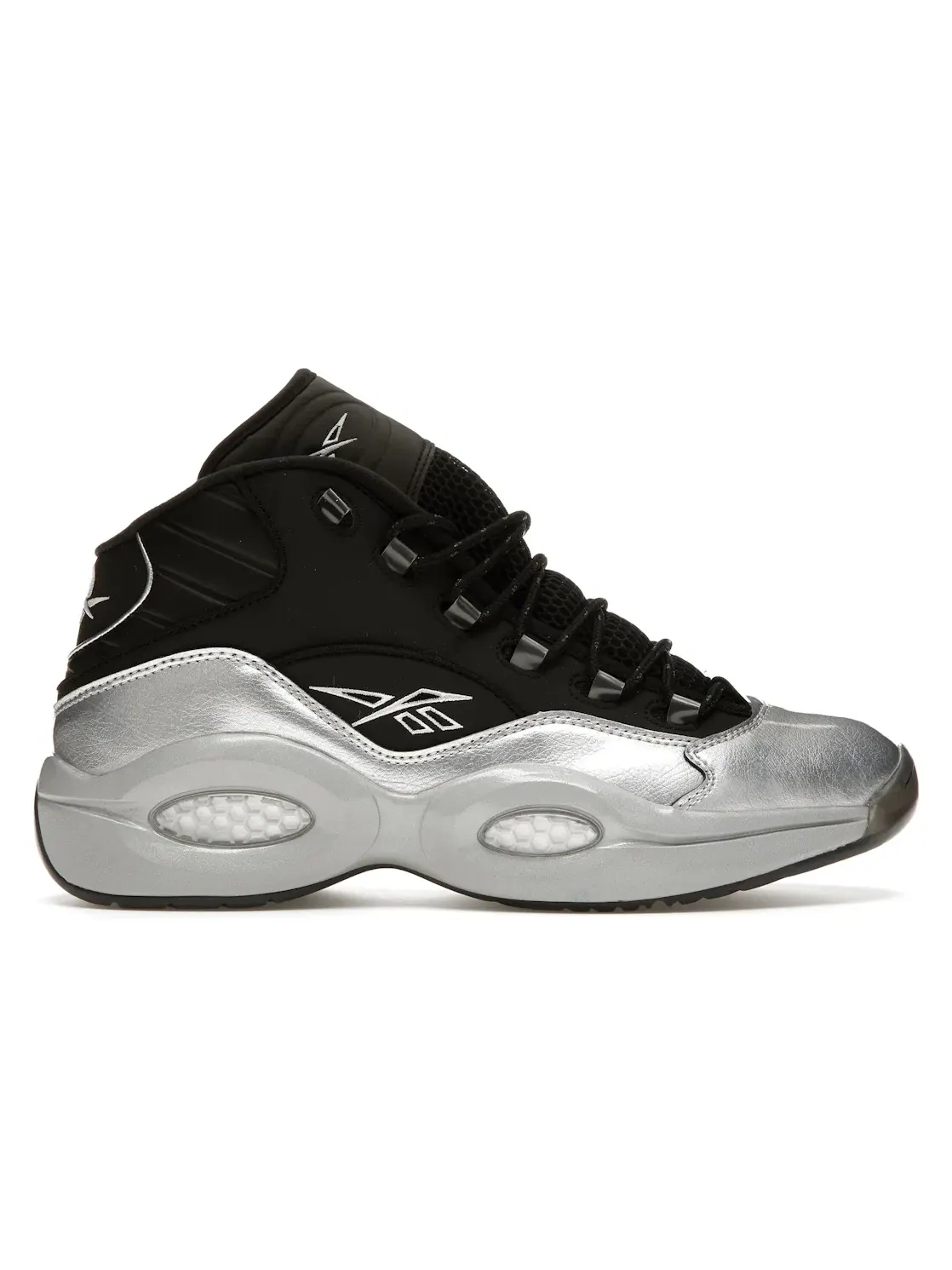 Кроссовки мужские Reebok Question Mid I3 Motorsports, повседневные — изображение 1 из 4, черный