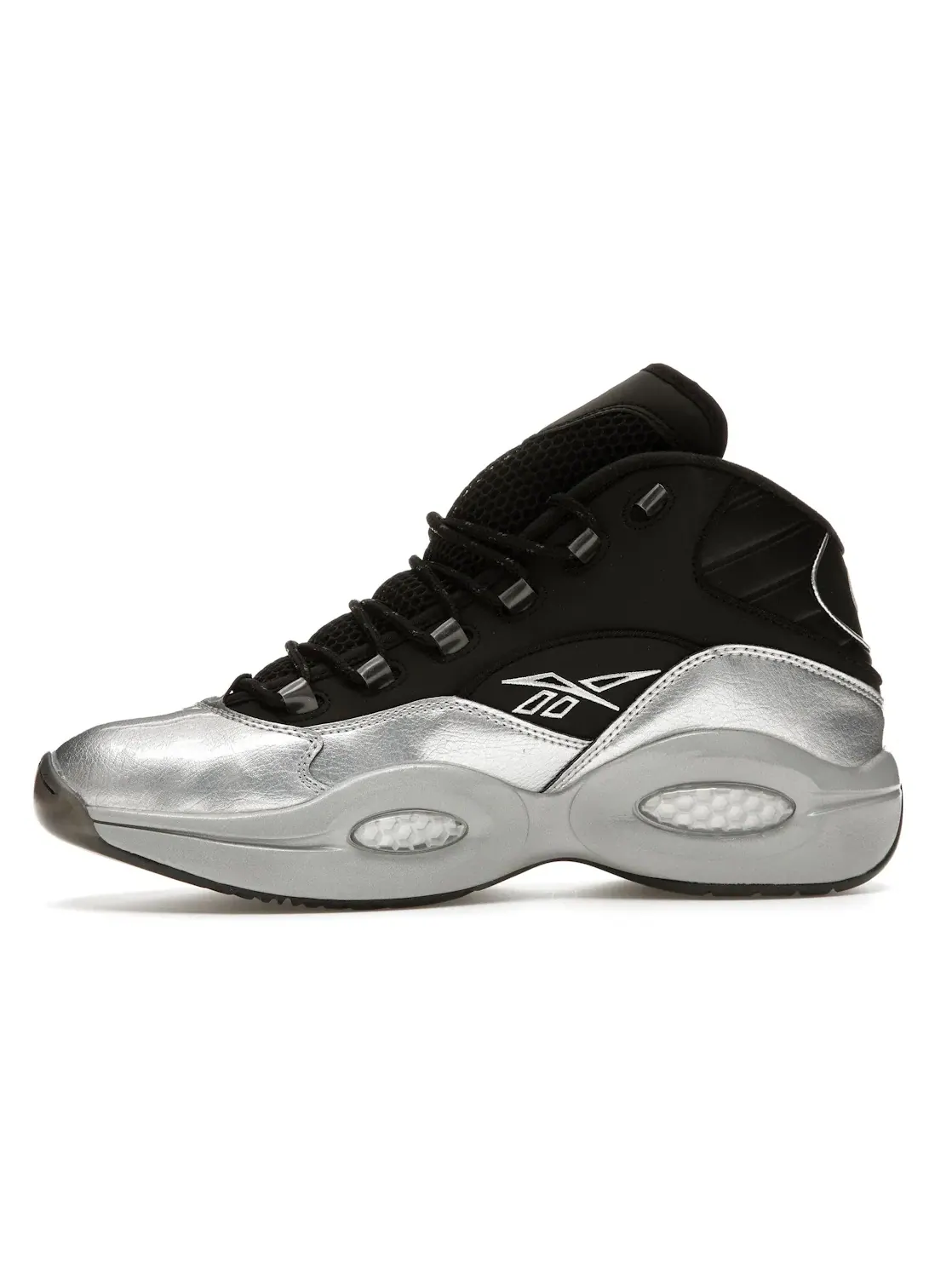 Кроссовки мужские Reebok Question Mid I3 Motorsports, повседневные — изображение 3 из 4, черный