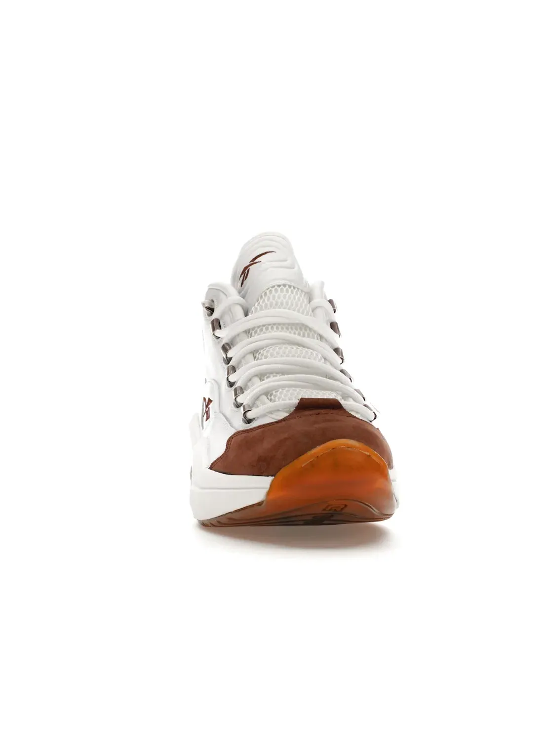 Кроссовки Reebok Question Mid Lifestyle, кожа и замша — изображение 2 из 4, коричневый
