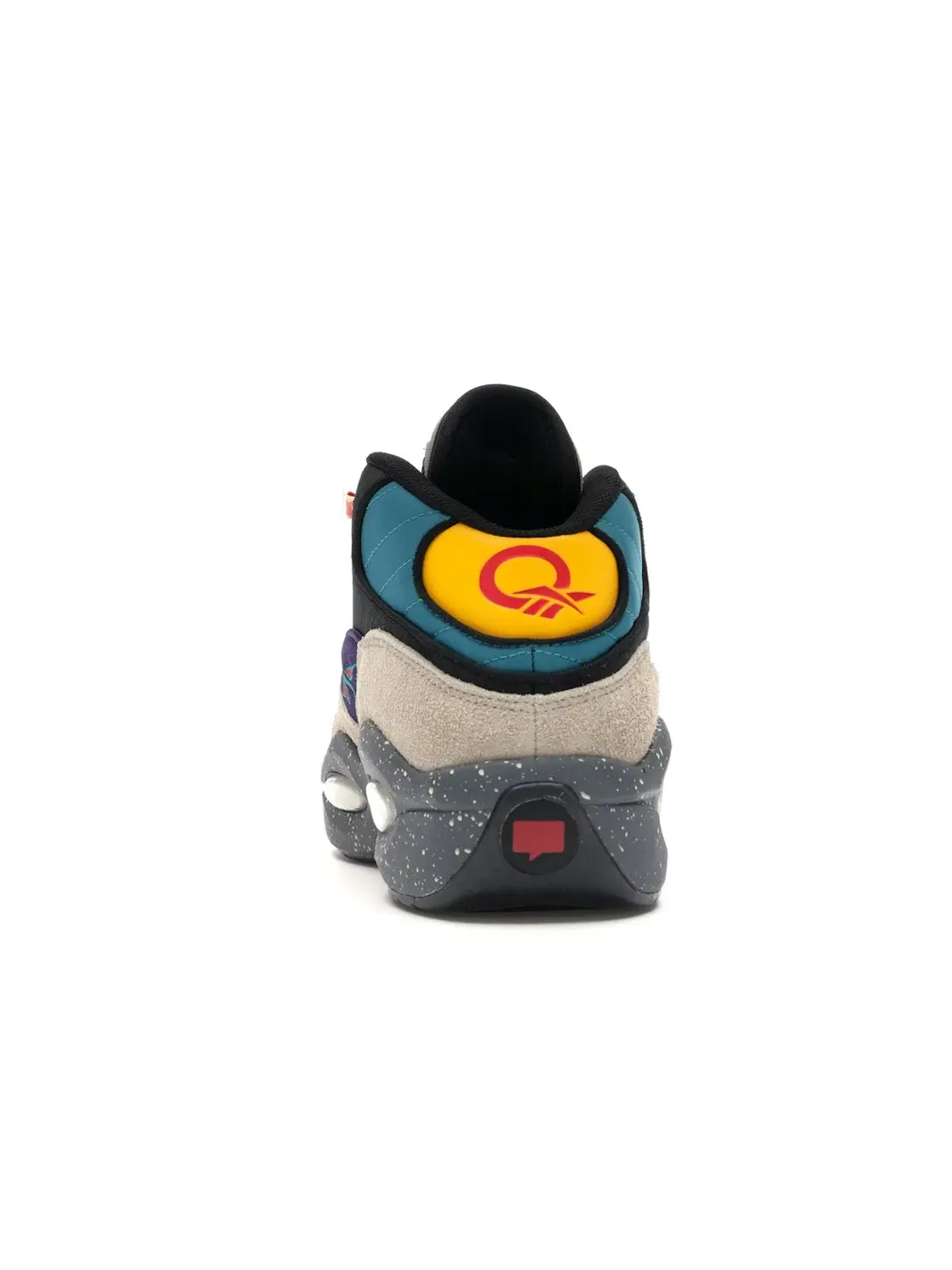 Кроссовки Reebok Question Mid Nice Kicks Bubba Chuck, с амортизацией Hexalite — изображение 4 из 4, черный