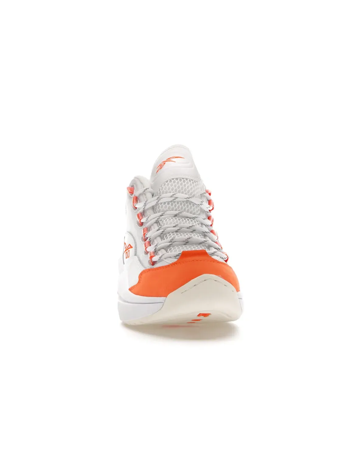 Кроссовки Reebok Question Mid Lifestyle — изображение 2 из 4, белый/оранжевый