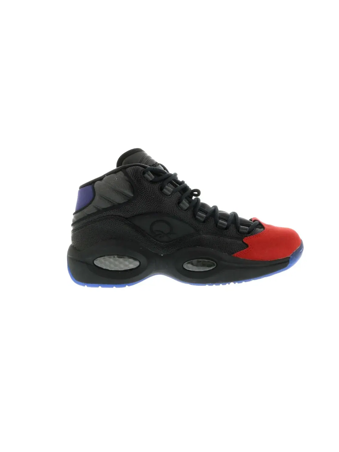 Кроссовки мужские Reebok Question Mid Lifestyle — изображение 1 из 4, черный/красный