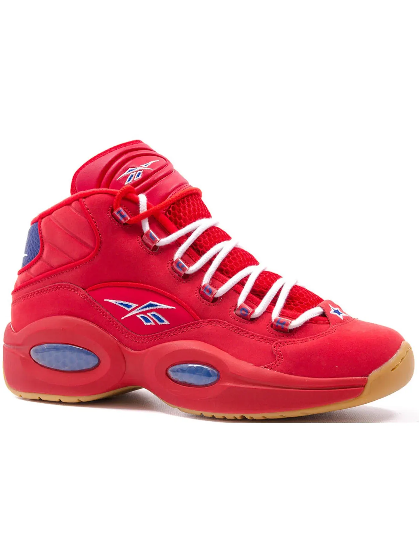 Кроссовки мужские Reebok Question Mid Red Attack/Ultramarine/Gum — изображение 1 из 1