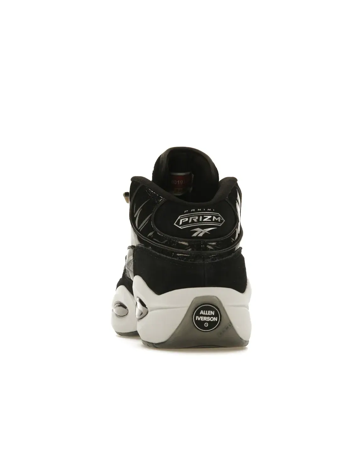 Кроссовки Reebok Lifestyle Question Mid, кожа/текстиль — изображение 4 из 4, черный/серый/черный