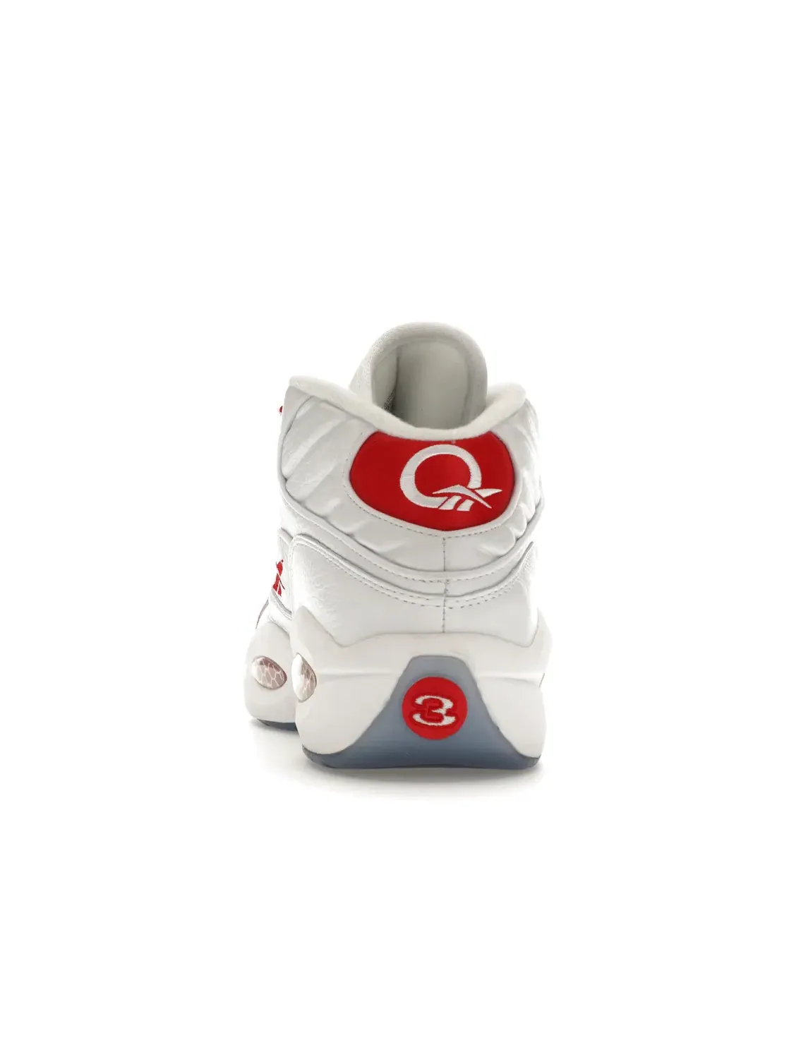 Кроссовки мужские Reebok Question Mid, Lifestyle — изображение 4 из 4, белый/красный