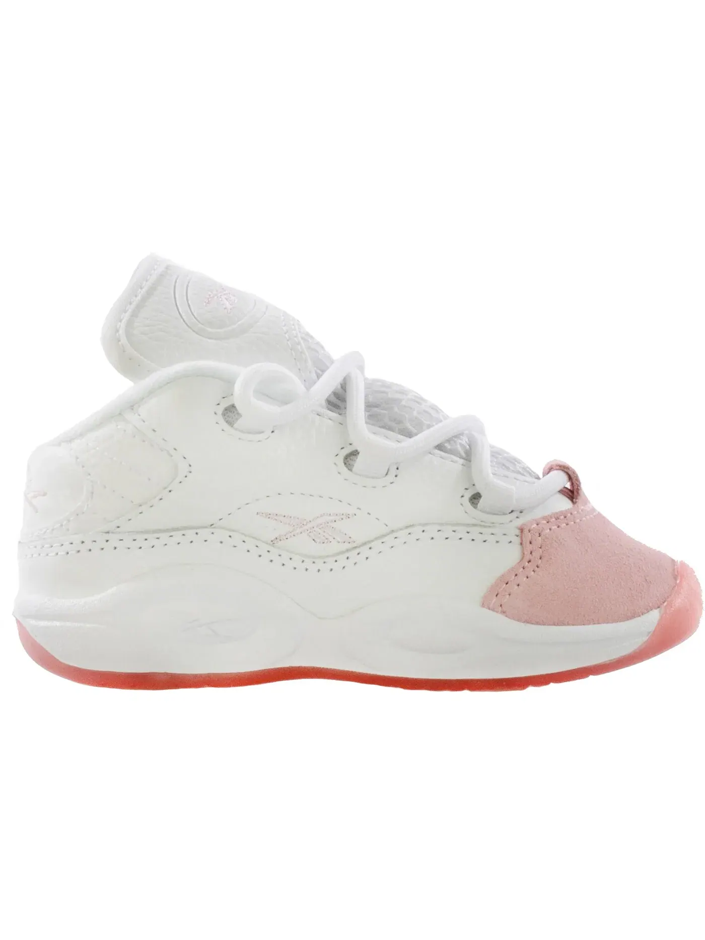 Кроссовки детские Reebok Question Mid, Lifestyle — изображение 1 из 1, белый/розовый/розовый