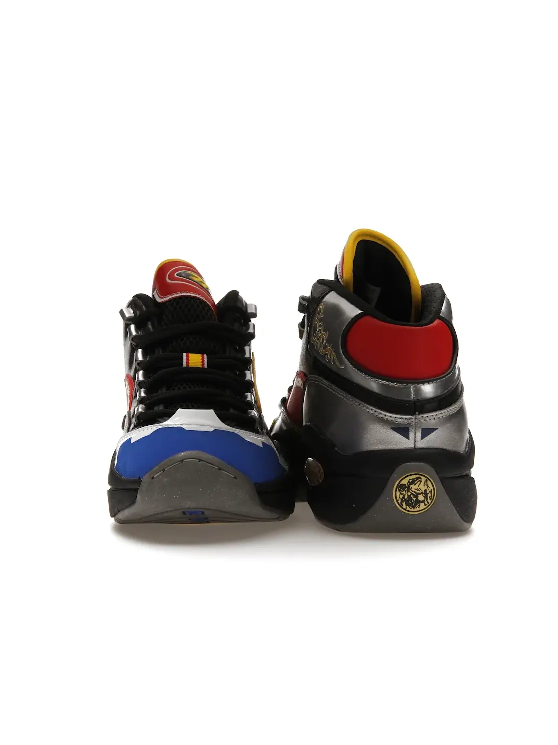 Кроссовки мужские Reebok Question Mid, с принтом Power Rangers Megazord — изображение 4 из 4