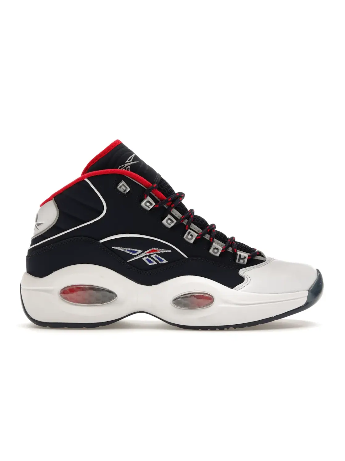 Кроссовки мужские Reebok Question Mid кожаные с замшей — изображение 1 из 4