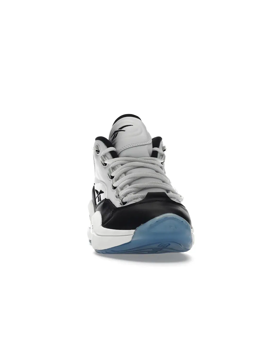 Кроссовки мужские Reebok Question Mid Tyrrell Winston, кожаные, с принтом — изображение 2 из 4, белый