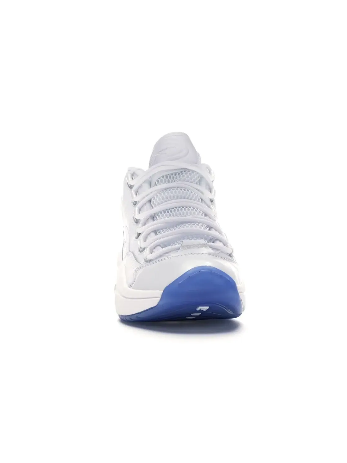 Кроссовки мужские Reebok Question Mid, кожаные — изображение 2 из 4, белый/белый