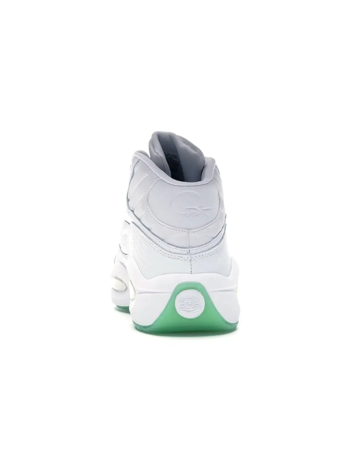Кроссовки Reebok Question Mid Lifestyle с высоким верхом White/Mint Glow — изображение 4 из 4, белый